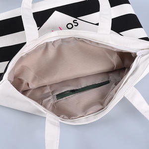 <span class=keywords><strong>Sac</strong></span> <span class=keywords><strong>de</strong></span> <span class=keywords><strong>cours</strong></span> d'entraînement en coton à une épaule en vente en gros <span class=keywords><strong>sac</strong></span> à main avec fermeture éclair <span class=keywords><strong>sac</strong></span> en toile avec logo imprimé personnalisé et motif <span class=keywords><strong>de</strong></span> lettres - Product Image 2