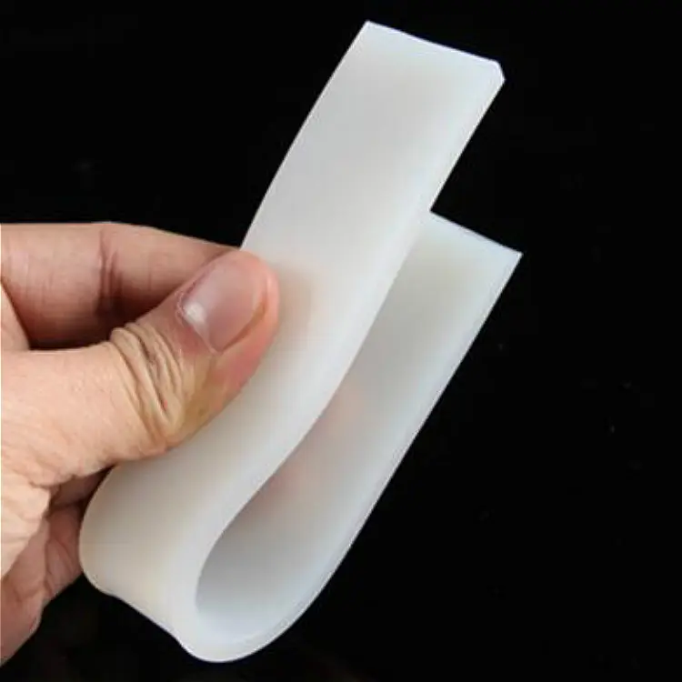 Acid and alkali resistant silicone solid sealing strip