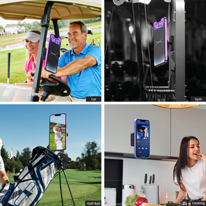 Nouveau support de téléphone magnétique universel pour chariot de golf, cadeaux de golf pour hommes, femmes, golfeurs, accessoires pour chariot de golf - Product Image 2