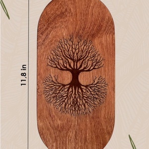 Tabla Sadhu de Madera Hecha a Mano con Clavos de Cobre, Herramienta Premium para Yoga, Meditación y Sesiones de Entrenamiento - Product Image 6