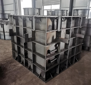 Caisson carré en béton Qianfeng avec coffrage en acier, tailles et couleurs personnalisables pour l'accès souterrain aux canalisations d'égout - Product Image 4