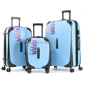 Equipaje Fábrica al por mayor 3 piezas Hardside Equipaje Sets 20/24/28 pulgadas TSA Aprobado Aluminio Trolley ABS Maleta Portátil Durable - Product Image 1