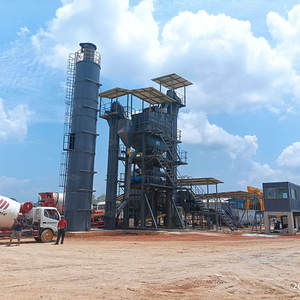 Usine de mélange d'asphalte 80TPH avec le prix du système de retrait de filtre à poussière - Product Image 4