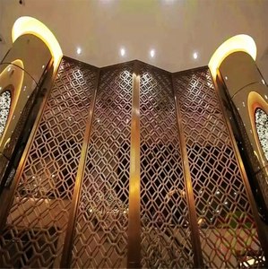 Hot Bán Trang Trí Nhà Hàng Phân Vùng Mô Hình Tùy Chỉnh Kim Loại Nội Thất Trang Chủ Trang Trí Phân Vùng Phân Vùng Phòng Ý Tưởng - Product Image 3