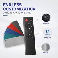 Télécommande de remplacement KEYUAN TY-12D pour barres de son (modèle TY-12D) - Compatible TY-12D/TY-12C, 4 boutons, portée 10m, piles AAA, TV