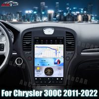 Aucar 14,5 pouces Tesla Android 13 Lecteur multimédia DVD électronique de navigation GPS vidéo pour voiture pour Chrysler 300C 2011-2022