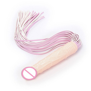 FHTF Fouet en cuir exotique, fouet de dressage, fouet à claquer, plug anal, jouets sexuels BDSM pour adultes - Product Image 4