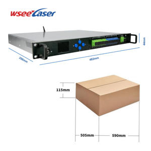 Высокое качество CATV Internet 16/8/4 PON WDM оптоволоконное оборудование 22dbm EDFA с 8 портами - Product Image 4