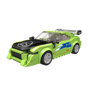MOULD KING 27033S Juego de ensamblaje de plástico deportivo educativo Juegos de ladrillos Mini modelo de lujo No.Eclips Car Building Block para niños - Product Image 1