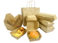 Offre Spéciale – Boîte à Hot-dogs, Frites, Poulet, Sushi à Emporter – Emballage Alimentaire de Luxe Personnalisé, Recyclable, avec Laminage Brillant