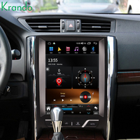 12.1 ''Tesla modèle voiture stéréo pour Toyota Reiz 2011-2016 Android lecteur multimédia Radio Navigation sans fil CarPlay WIFI 4G GPS