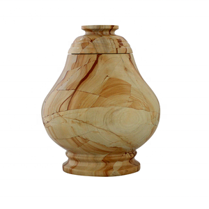 Urnas de mármol de teca de Birmania de estilo americano Precio de fábrica disponible - Product Image 1