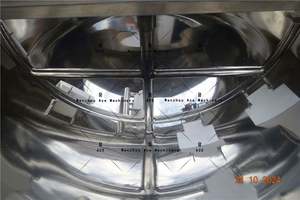 Acier inoxydable Heavy Duty Gaz Continu Alimentaire Cuiseur Swing Tilt Poêle Inclinable Cuisson Machine Bouillante Bouilloire Braisage Pan - Product Image 3