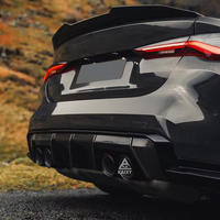Diffuseur de pare-chocs arrière en fibre de carbone sèche style KXY MP pour BMW G80 G82 M3 M4 Séparateur de lèvre de pare-chocs arrière