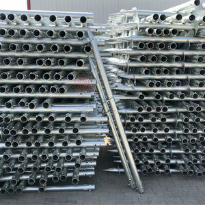 Anclajes Helicoidales en Forma de U a Precio de Fábrica, Anclajes Ligeros para Tierra, Montaje <span class=keywords><strong>Solar</strong></span> con <span class=keywords><strong>Azimut</strong></span> Ajustable, Acero Grado 15 Q235 para Taller - Product Image 5