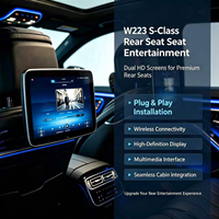 Sistema de Entretenimiento Trasero Original, Kit Completo para Mercedes-Benz Clase S W223, Pantalla Táctil de 11.6 Pulgadas, Piezas de Actualización