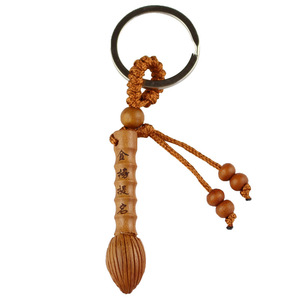 Jujube Wood Carved <b>Keychain</b> Pendant 3D Handcrafted Wooden Key Ring Portable Gift For Men Women Decorative Accessories - Product Image 5