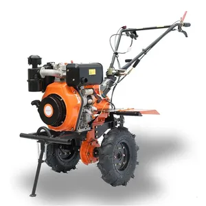 Prix de gros moteur diesel 9hp, Machine agricole multifonctionnelle, tracteur rotatif, Mini culbuteur