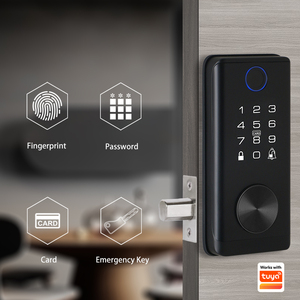 Keyplus Tuya Door <b>Lock</b> Intelligent Electronic Keypad Fingerprint Keyless Digital Deadbolt APP <b>Smart</b> <b>Lock</b> D2-TY <b>Smart</b> Door <b>Lock</b> - Product Image 5