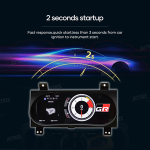 Car LCD Digital Cluster For Toyota Fortuner/Hilux/Vigo 2016-2024 Virtual Cockpit Speed Meter Car Dashboard Head Unit Display - Product Image 3