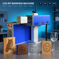 Machine de marquage au laser CO2 pour le bois, l'acrylique, le papier, le MDF, le caoutchouc, le cuir, adaptée aux studios de petite taille