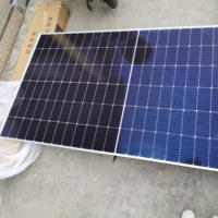 Panneau solaire thermique hybride mono PVT 700W pour usage commercial, verre trempé à faible teneur en fer, noir, production d'eau chaude et d'électricité