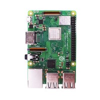Carte de développement Raspberry Pi 3B+ avec interface USB/Type-C et système d'exploitation Linux