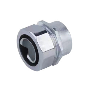 Conexión de manguera flexible de aleación de zinc, conexión roscada hexagonal de metal de 8-150 mm para uso industrial en agua, construcción duradera - Product Image 1