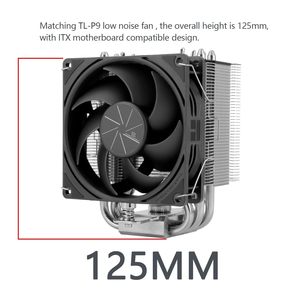 Thermalright Assassin King 90 V2 CPU enfriador <span class=keywords><strong>de</strong></span> aire 5 tubos <span class=keywords><strong>de</strong></span> calor AGHP Tochnology 92mm PWM ventilador silencioso - Product Image 5
