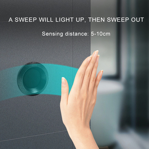 AC220V LED striscia armadio armadio sensore On/Off movimento a mano Sweep & mano onda di scansione IR interruttore posizione e rilevamento del movimento - Product Image 3