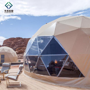 5m 6m <span class=keywords><strong>7m</strong></span> 8m per esterni glamping geodetic dome tenda a sfera con tenda rotonda yurta con copertura del tetto in pvc - Product Image 5