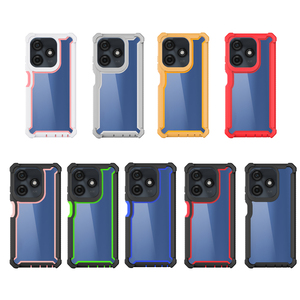 Coque de téléphone intégrale antichoc transparente avec airbag en TPU et PC pour TCL 505 TCL 50 5G, vente en gros, protection 360° - Product Image 6