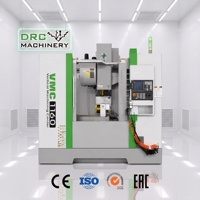 Centre d'usinage vertical CNC VMC1160 à guidage linéaire, BT40, 10000 tr/min, déplacement axial de 1100 mm, machine de fraisage de métaux robuste
