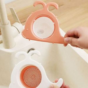 Hình dạng Cá voi có thể thu vào nhựa nhà bếp lọc nước colander Lọc Thuận tiện thiết kế di động - Product Image 3