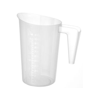 Dispenser impilabile per bevande HENDI da 1 litro con caraffa dosatrice, diametro 124 mm e altezza 170 mm - Product Image 1