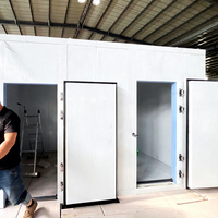 Chambre froide NSF pour la viande, Cuarto Frio Y Congelador 5x5 avec panneau PU de 200 mm pour le stockage du bœuf