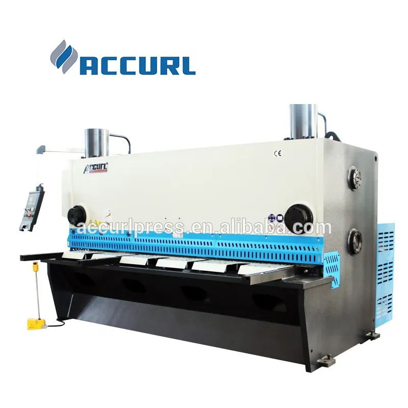 Accurl Qc11y Tấm Thủy Lực Guillotine Cắt Máy Tấm Kim Loại Máy Cắt