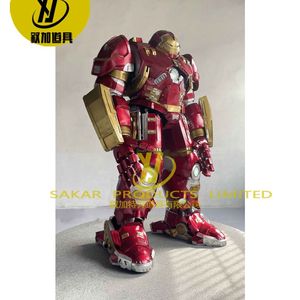 ชุดคอสเพลย์หุ่นยนต์งานคาร์นิวัลชุดการแสดงสีแดงแบบสมจริงชุดสวมเดิน - Product Image 2