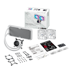 หม้อน้ำรุ่นใหม่ ROG Strix LC III 240 ARGB WH&BK RGB รองรับ LGA1700 LGA1851& AM4 AM5 พร้อมหน้าจอ IPS LCD ขนาด 2.1 นิ้ว สำหรับคอมพิวเตอร์เล่นเกม - Product Image 6