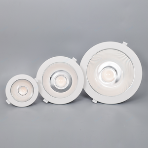 Downlight LED de 35W y 8 <span class=keywords><strong>Pulgadas</strong></span>, 3CCT, IP64, IK06, UGR<19, Empotrable/Superficie, Recorte de 195-210mm, CE, CB, ERP, RoHS, Holux, IES, LDT - Product Image 2
