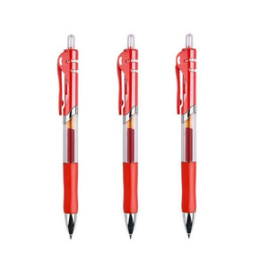 Office School Writing Retractable Gel <b>Pen</b> Set Wholesale Custom Logo Promotional <b>Gift</b> Plastic Gel Ink <b>Pen</b> - Product Image 3