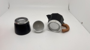 Ensemble de <span class=keywords><strong>cafetière</strong></span> Moka en aluminium 6 tasses, machine <span class=keywords><strong>à</strong></span> expresso avec isolation thermique pour usage domestique - Product Image 5