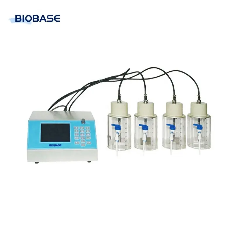 BIOBASE Jar tester Store 12 Groups of Programs 4 PCS Beakers Jar Testers for Water and Wastewater Testing