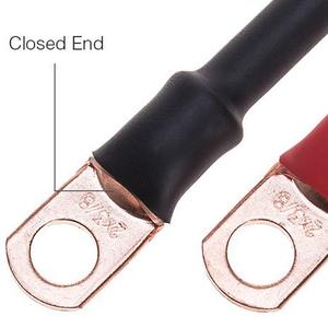 Terminales de Cobre Estañado AWG para Ingeniería Química, Bloques de Terminales de Calibre 8-10, Terminales de Crimpado Estándar Americano, Cables Redondos con Extremos Abocinados - Product Image 3