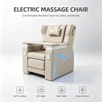 Fauteuil de massage électrique inclinable pour pédicure, chaise de luxe pour salon de manucure et spa, canapé multifonctionnel pour soins des pieds, idéal pour salon et spa