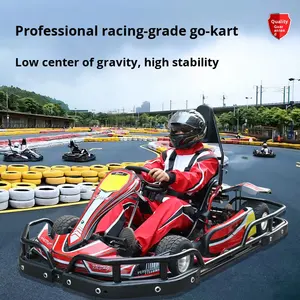 Kart de compétition de qualité professionnelle UTV monoplace à essence 200CC, <span class=keywords><strong>moto</strong></span> à quatre roues pour adulte avec frein à disque hydraulique - Product Image 2