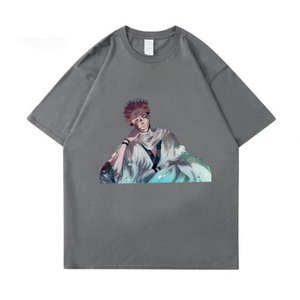 Wholesale 100% Cotton Blank Oversized Tshirt 210G Heavy Weight Custom 3D <b>Logo</b> Men Digital Print Street Style Breathable - Product Image 3