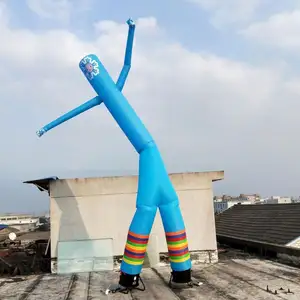 Benutzer definierte Kostüm Clown aufblasbare Sky Hula Mädchen aufblasbare Luft tänzerin aufblasbare tanzende Frau für Werbung