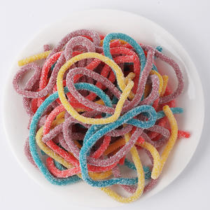 ผู้ผลิตลูกอมรส<span class=keywords><strong>เปรี้ยว</strong></span>รูปเชือกหลากสีคุณภาพสูงแบบกำหนดเองได้ ขายส่งจำนวนมาก - Product Image 6