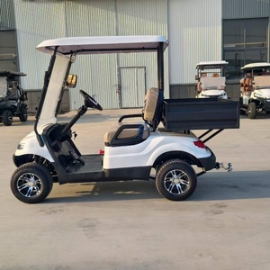 Voiturette de <span class=keywords><strong>golf</strong></span> tout-terrain de qualité supérieure, 2 places, avec compartiment de chargement, 2 positions, électrique, buggy de plage, chariot classique - Product Image 2